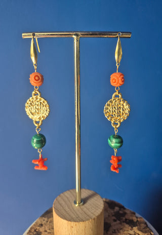 Colour Pop - Coral & Green