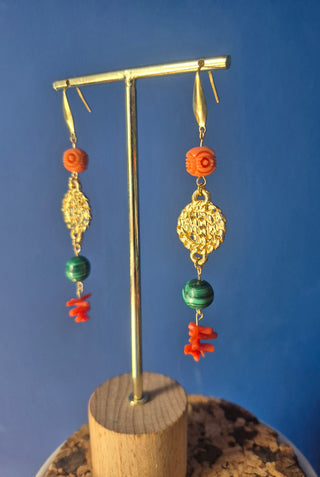 Colour Pop - Coral & Green