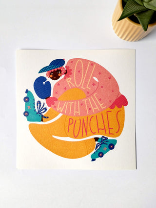 Roll With The Punches - Art Print