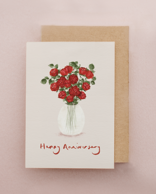 Roses Greetings Card