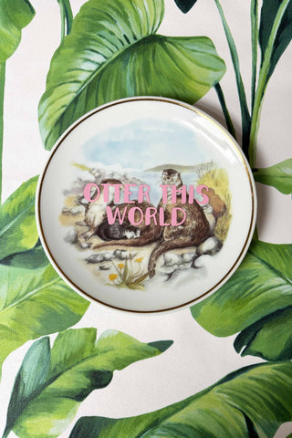 Small Otter This World Plate