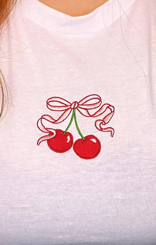 Cherry Baby Tee