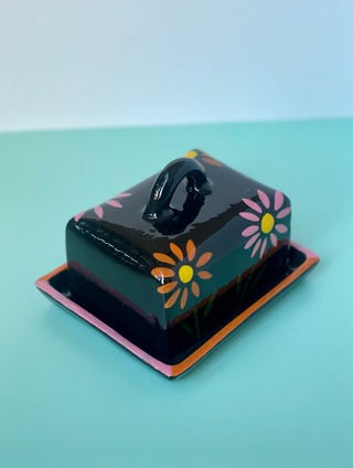 Floral Butter Dish