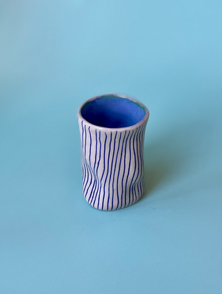 Stripey Bud Vase