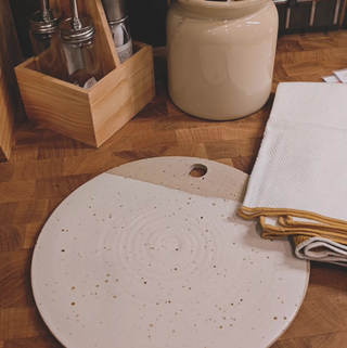 Charcuterie Board - White Speckle