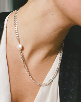 Dany's Diamond Cut Curb Chain Necklace