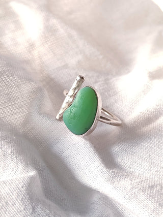 Sea Glass T-Ring Size M-O
