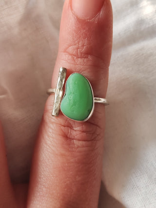 Sea Glass T-Ring Size M-O