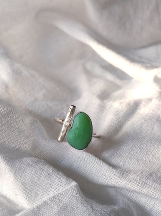 Sea Glass T-Ring Size M-O