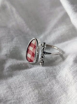 Sea Pottery T-Ring Size Q-S
