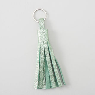 Leather Tassel Keyring