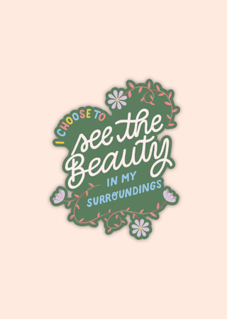 See The Beauty Sticker