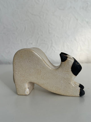 Stretching Cat Phone Holder Siamese