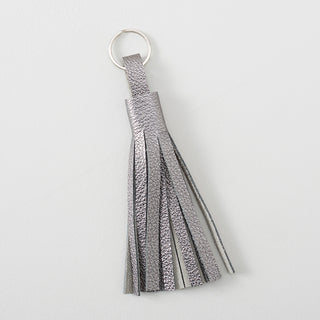 Leather Tassel Keyring