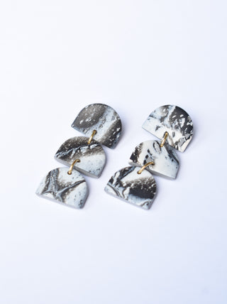 Slate Arch Trio Earrings