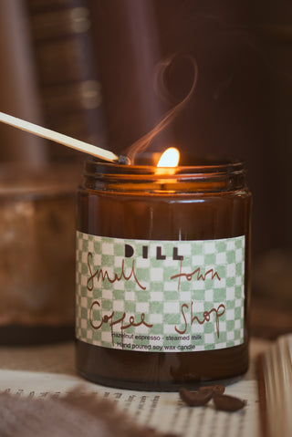 Small Town Coffee Shop Soy Wax Candle