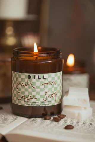 Small Town Coffee Shop Soy Wax Candle