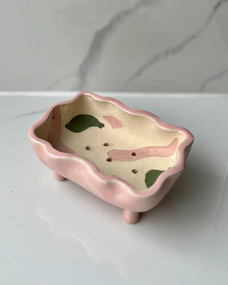 Wavy Soap Dish - Abstract