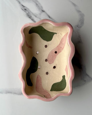 Wavy Soap Dish - Abstract