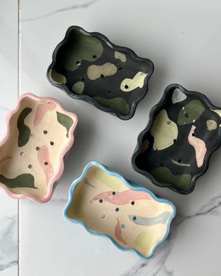 Wavy Soap Dish - Abstract