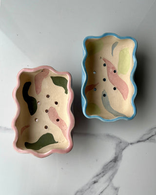 Wavy Soap Dish - Abstract