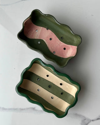 Wavy Soap Dish - Pattern