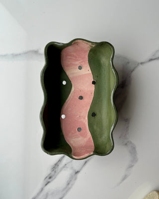 Wavy Soap Dish - Pattern