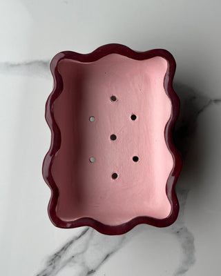Wavy Soap Dish - Colourblock