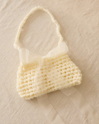 Something New Organza Ribbon Bow Bag