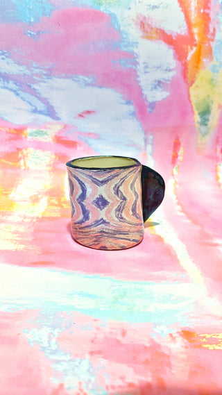 Stencil Diamond Mug