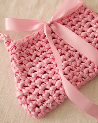 Sugar Plum Ribbon Bow Bag