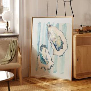 Summer Oysters Art Print