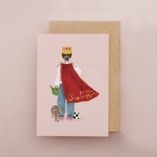 Super Mum Greetings Card