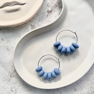 Suspense Earrings - Atlas Blue
