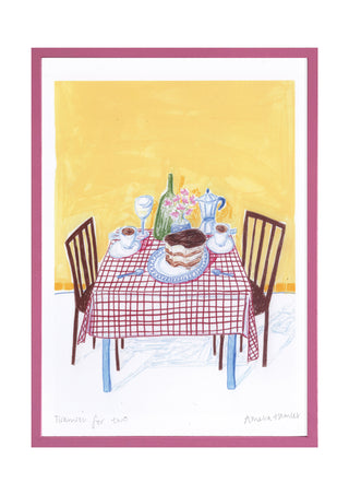 Tiramisu for two Print