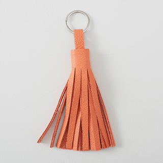Leather Tassel Keyring