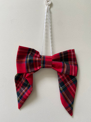 Tartan Bow Decorations