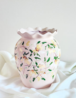 Large Frilly Vase - Wildflowers