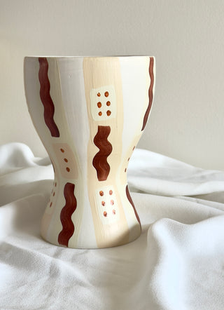 Tall Abstact Vase