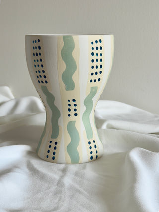 Tall Abstact Vase