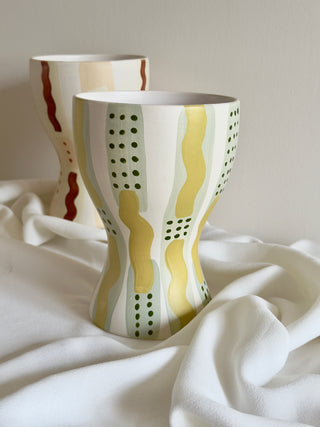 Tall Abstact Vase