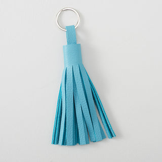 Leather Tassel Keyring