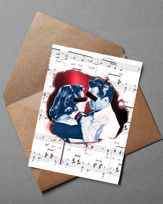 The Lovers Greetings Card