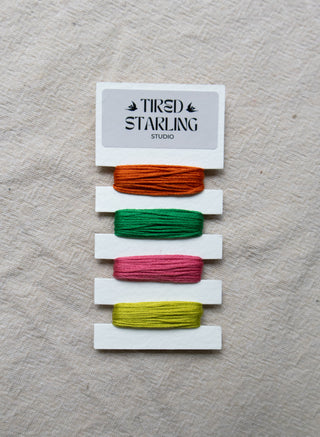 Thread selection - fruity