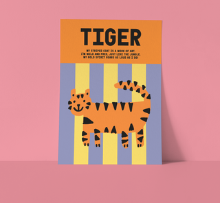 Tiger, Wildlife Wonders Art Print