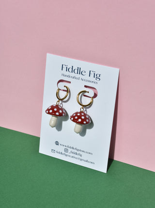 Toadstool Earrings