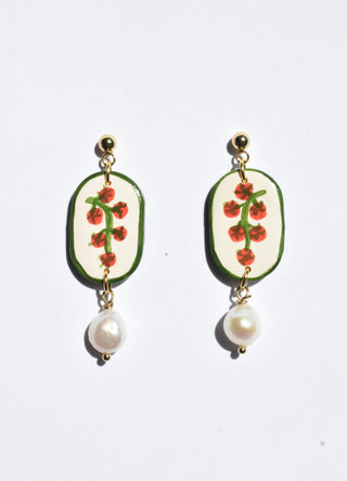 Tomato Vine Earrings
