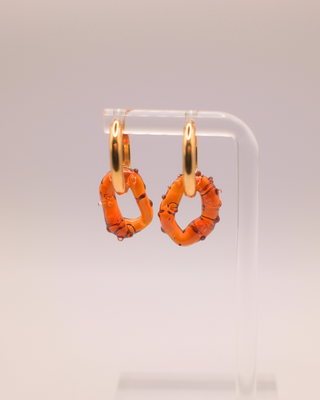 Tony Glass Earrings