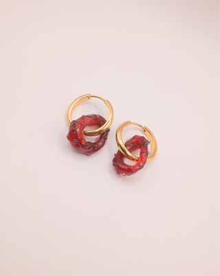 Tony Glass Earrings