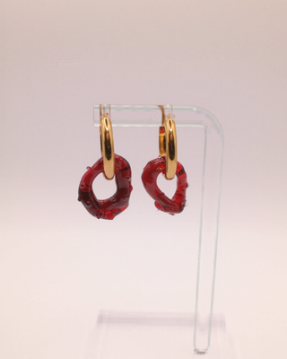 Tony Glass Earrings